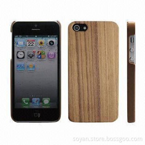 Wooden Case for iPhone 5, with Design